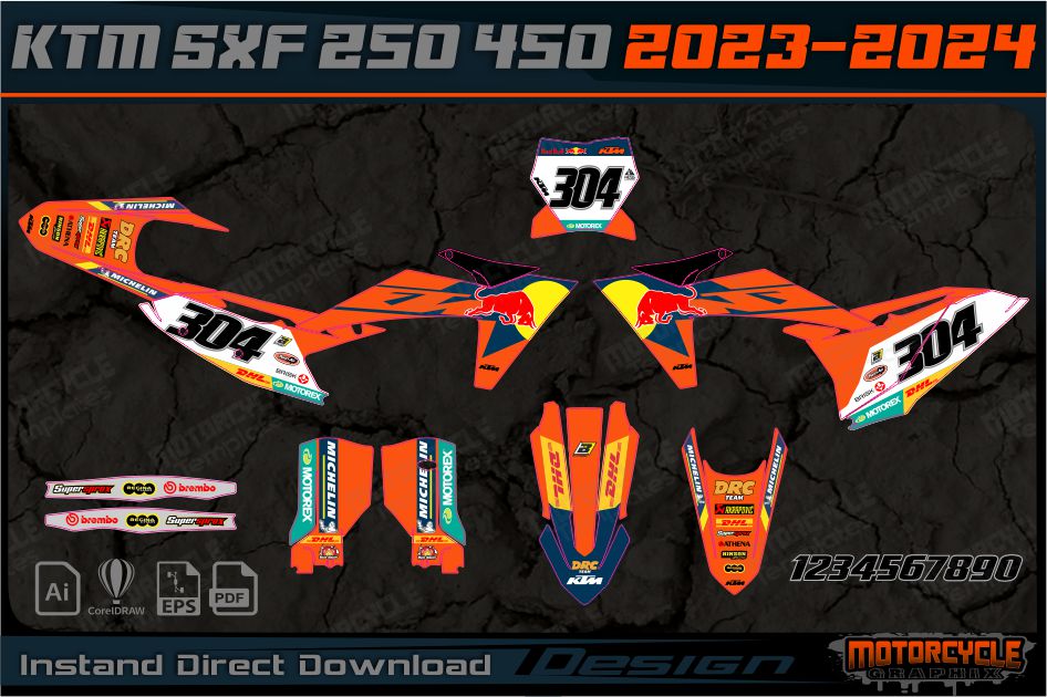 KTM VECTOR DESING