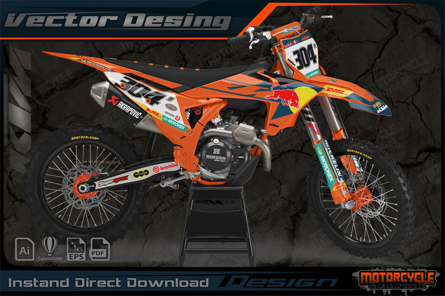 KTM VECTOR DESING