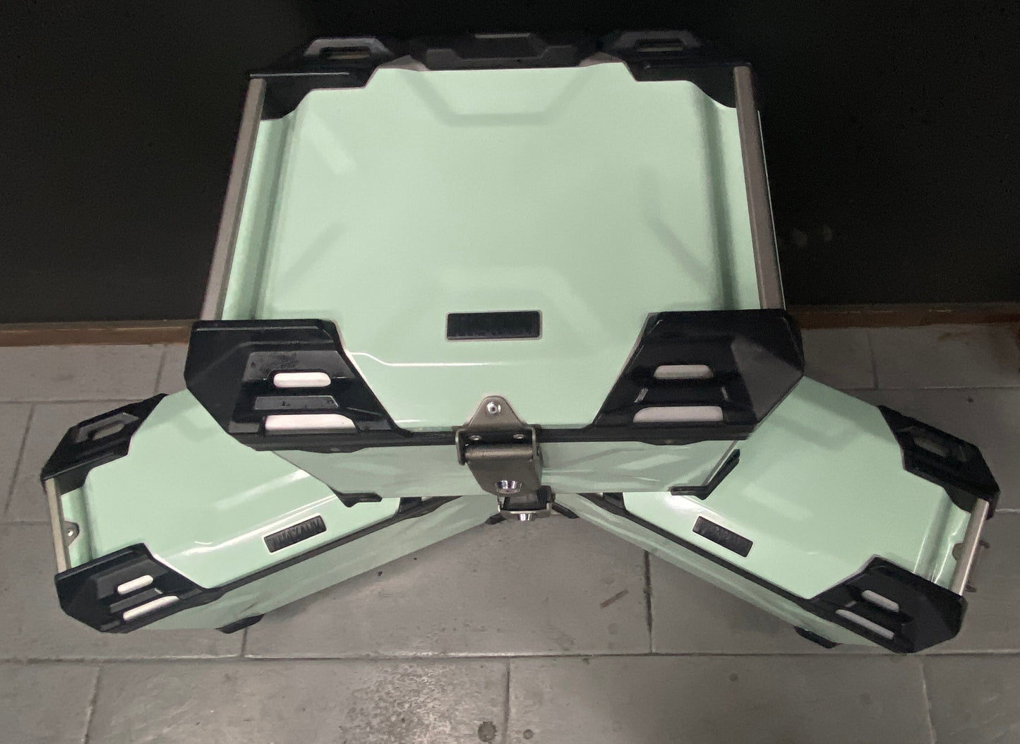SW MOTECH TRAX ADV 45 Lt. Side cases and 38 Lt. Top case