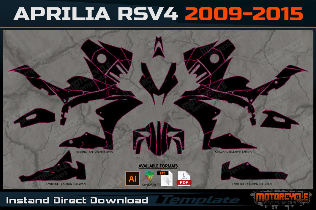 APRILIA RSV4 2009-2015 original fairing
