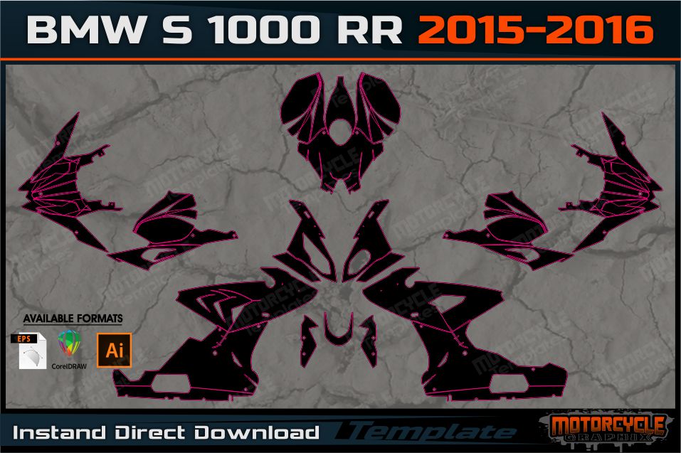 BMW S1000RR 2015-2016 Originalverkleidung