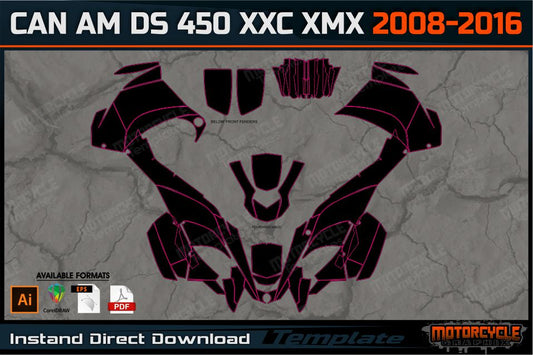 CAN AM DS 450 XXC XMX 2008-2016