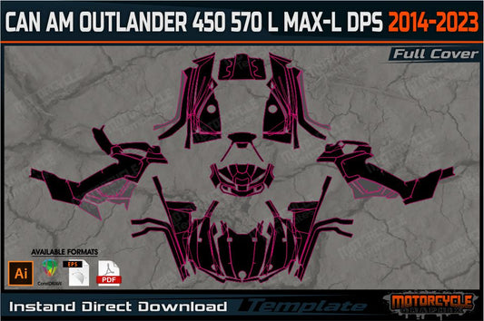 CAN AM OUTLANDER 450 570 L MAX-L DPS 2014-2023 Full Cover