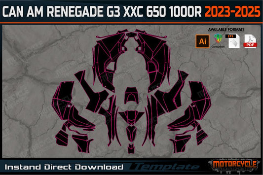 CAN AM RENEGADE G3 XXC 650 1000R 2023-2025