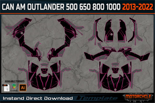 CAN AM OUTLANDER 500 650 800 1000 2013-2022