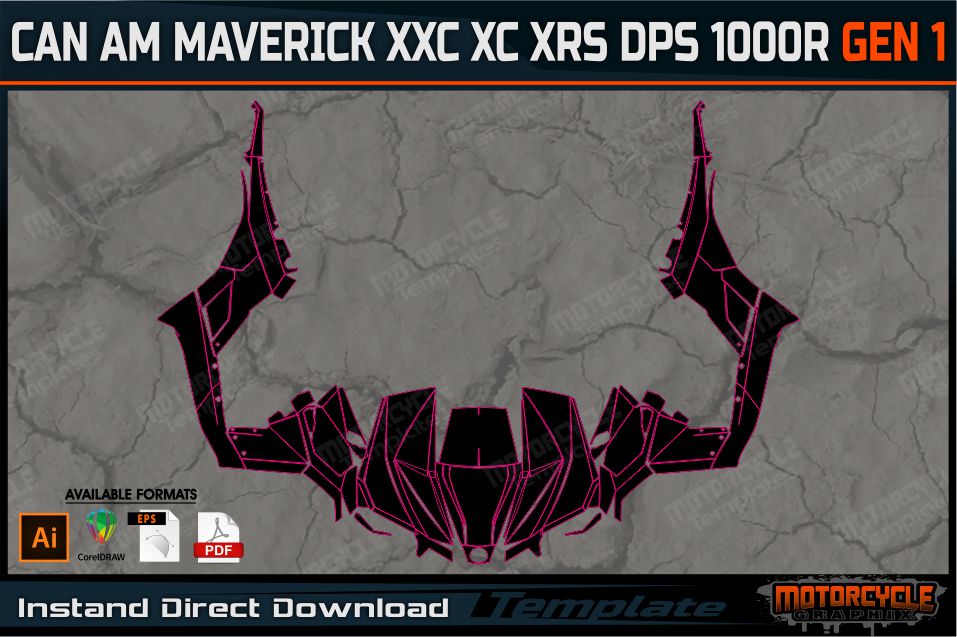 CAN AM MAVERICK XXC XC XRS DPS 1000R GEN 1
