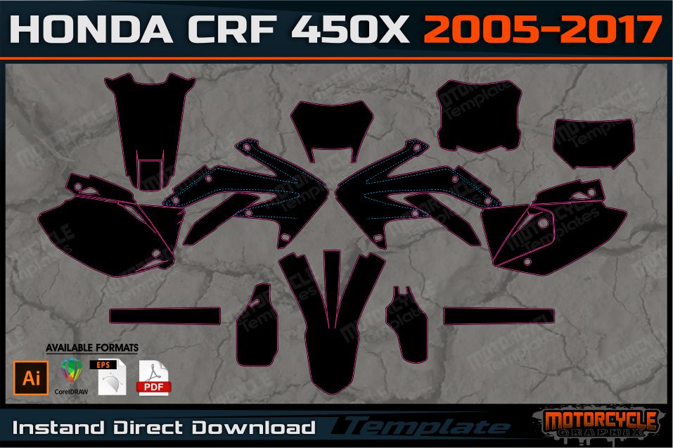 HONDA CRF 450X 2005-2017
