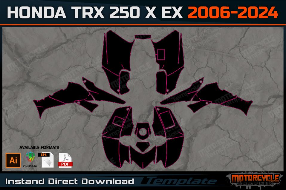 HONDA TRX 250 X EX 2006-2024 full kit