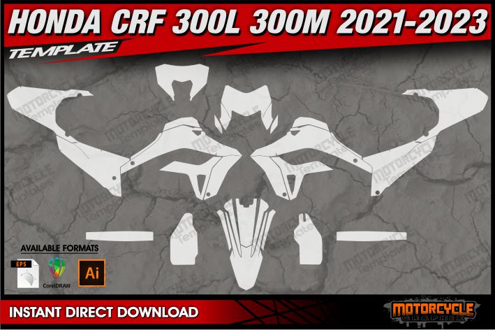 HONDA CRF 300L 300M 2021-2023