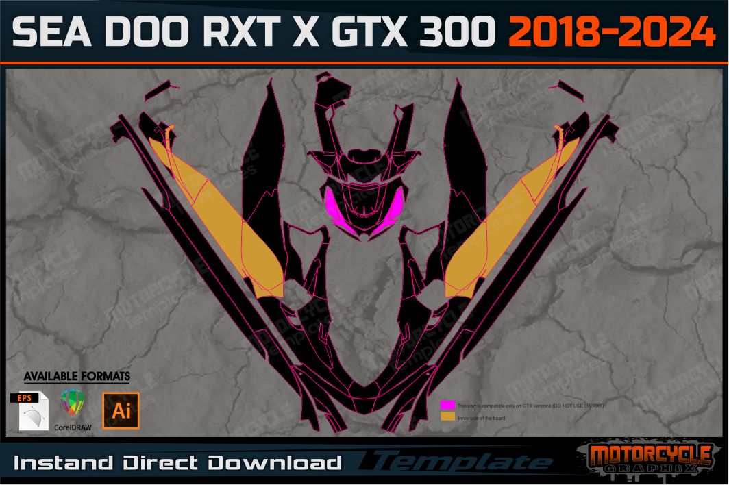 SEA DOO RXT X GTX 300 2018-2022 Jetski