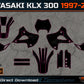 KAWASAKI KLX 300 1997-2008