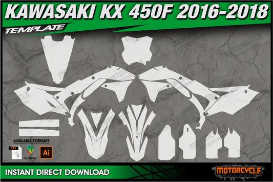 KAWASAKI KXF 450 KX 450F 2016-2018