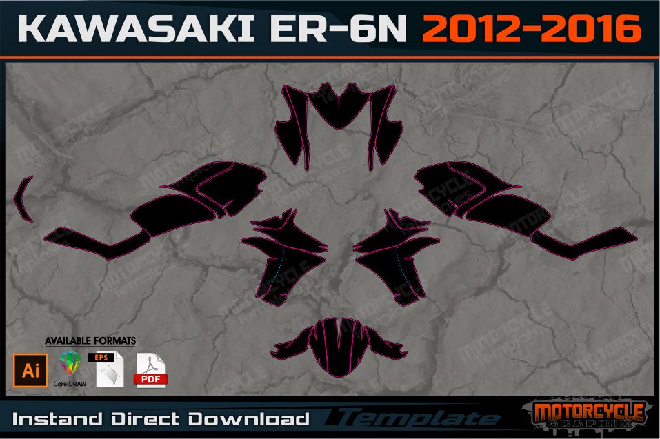 KAWASAKI ER-6N 2012-2016