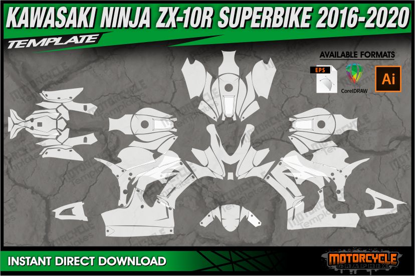 KAWASAKI NINJA ZX-10R SUPERBIKE 2016-2020 ZX10R