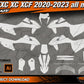 KTM 150 250 300 350 450 500 EXC XC XCF 2020-2023