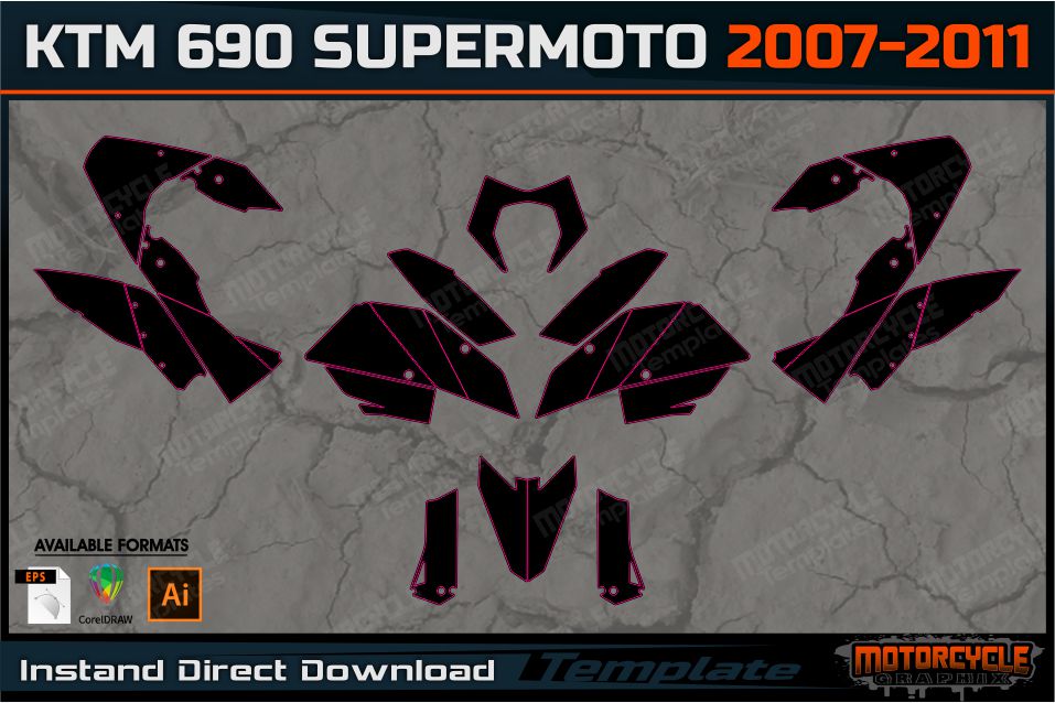 KTM 690 SUPERMOTO 2007-2011