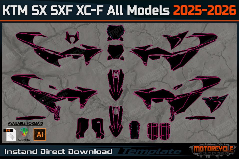 KTM SX SXF XCF All Models 2025-2026
