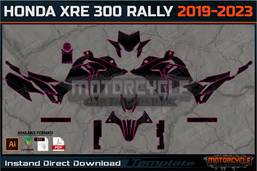 HONDA XRE 300 RALLY 2019-2023