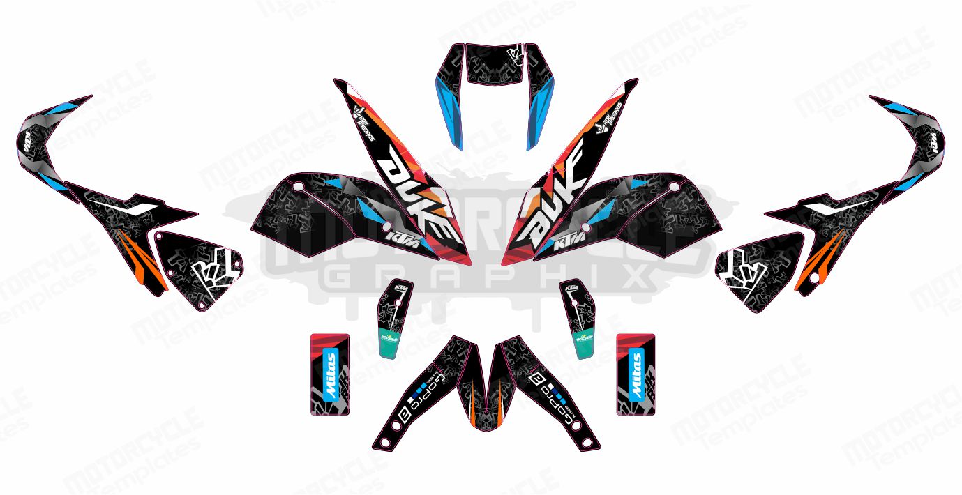 KTM DUKE 690 2012-2018 Design_1