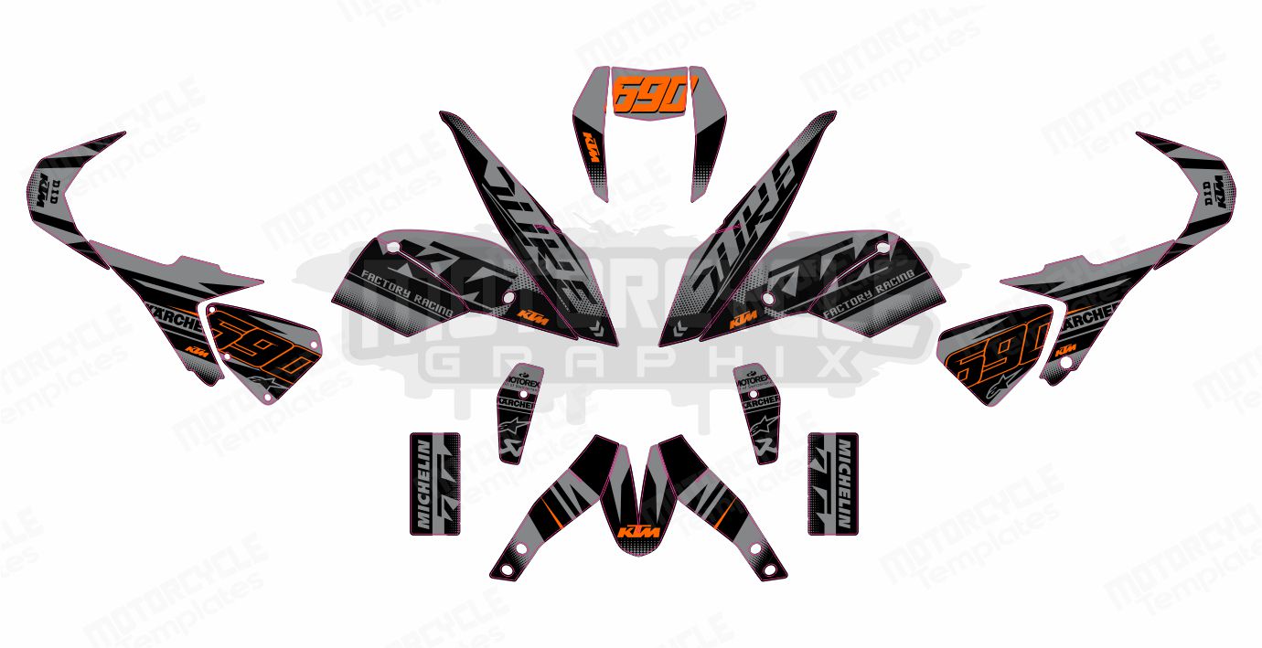 KTM DUKE 690 2012-2018 Design_2
