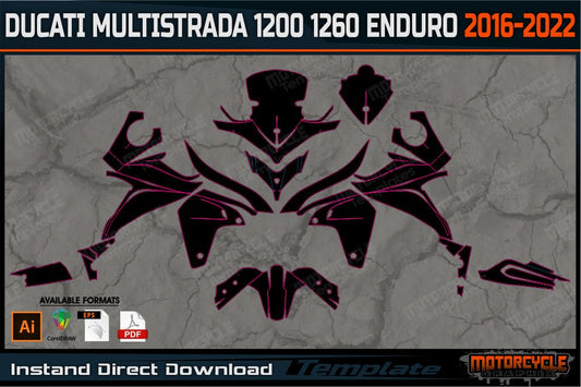 DUCATI MULTISTRADA 1200 1260 ENDURO 2016-2022