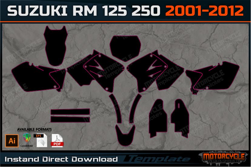 SUZUKI RM 125 250 2001-2012