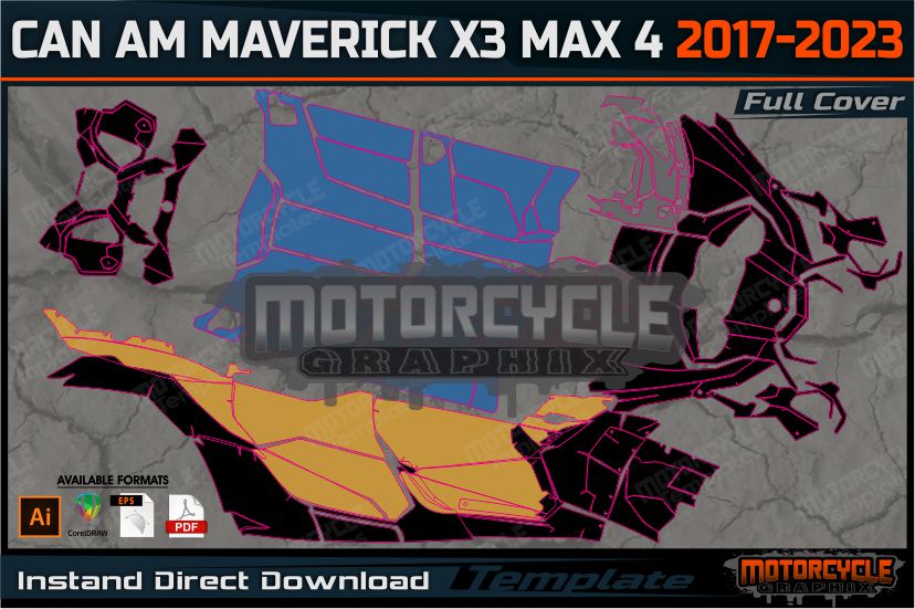 CAN AM MAVERICK X3 MAX 4 2017-2024