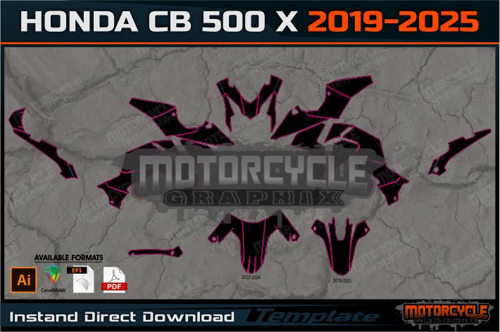 HONDA CB 500 X 2019-2025