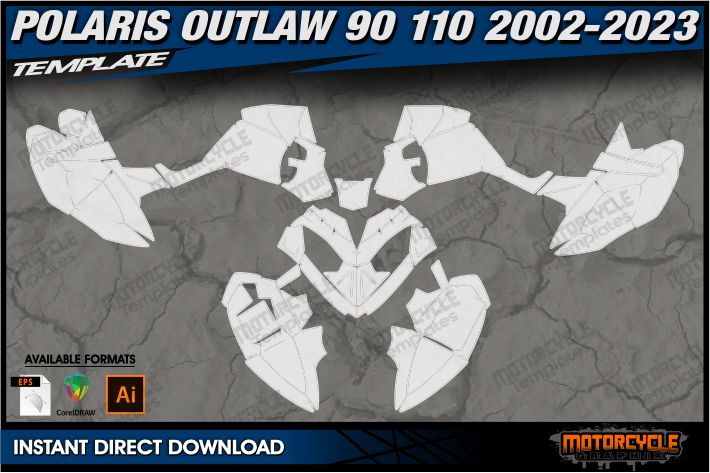 POLARIS OUTLAW 90 110 2002-2023