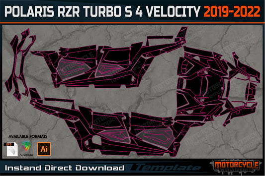 POLARIS RZR TURBO S 4 VELOCITY 2019-2022