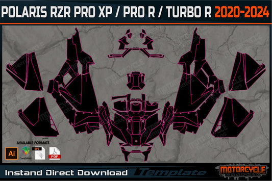 POLARIS RZR PRO XP + PRO R + TURBO R 2020-2024