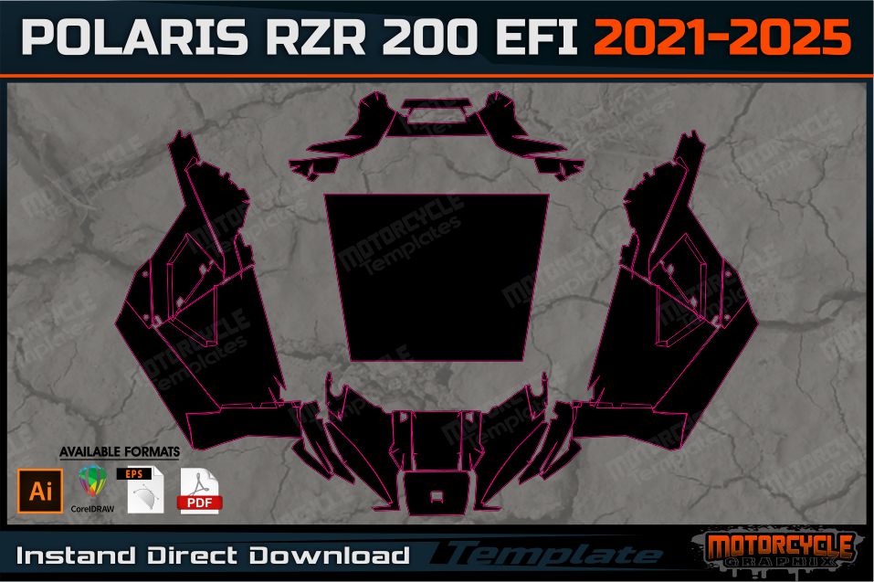 POLARIS RZR 200 EFI 2021-2025