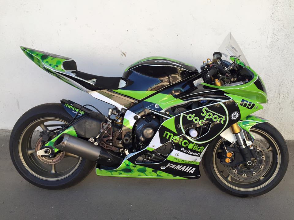 YAMAHA R6 CRC RACING FAIRINGS 2008-2016