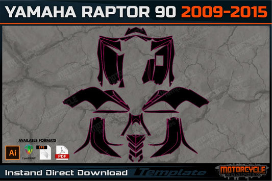 YAMAHA RAPTOR 90 2009-2015