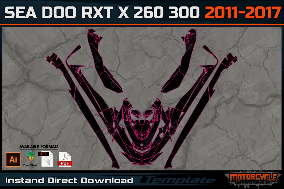 SEA DOO RXT X 260 300 2011-2017 Jetski