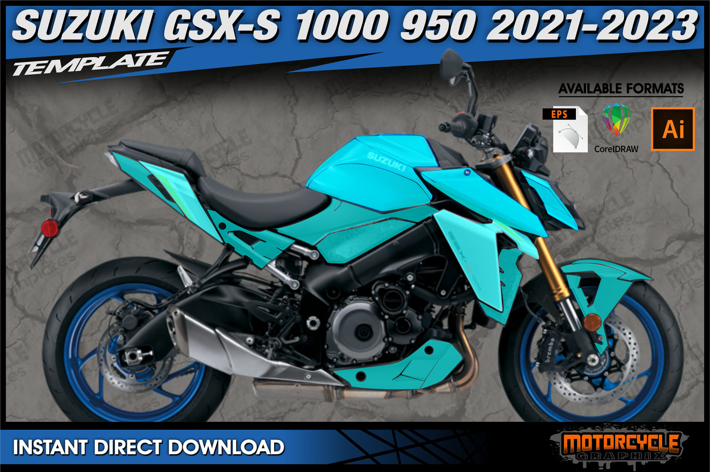 SUZUKI GSX-S 1000 950 2021-2023