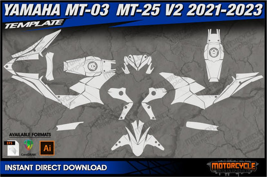 YAMAHA MT 03 MT 25 2020-2023 MT03 MT25 V2