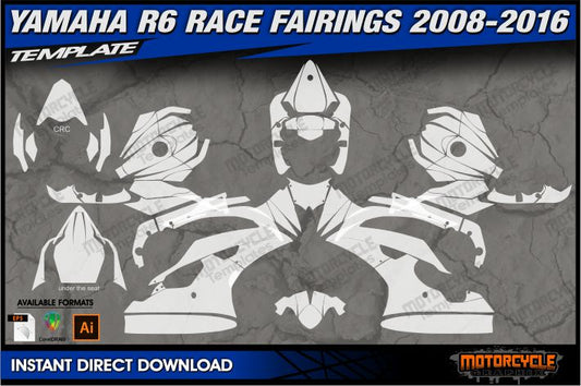 YAMAHA R6 RACE FAIRINGS 2008-2016