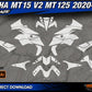 YAMAHA MT 15 V2 MT 125 2020-2023 MT15 MT125