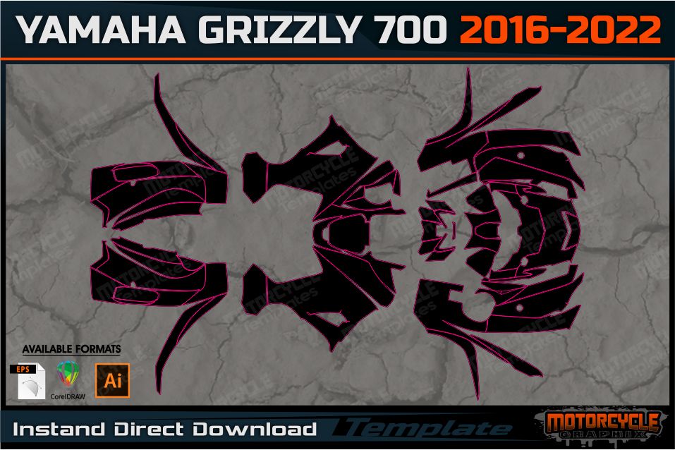 Yamaha GRIZZLY 700 2016–2020