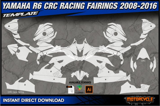 YAMAHA R6 CRC RACING FAIRINGS 2008-2016