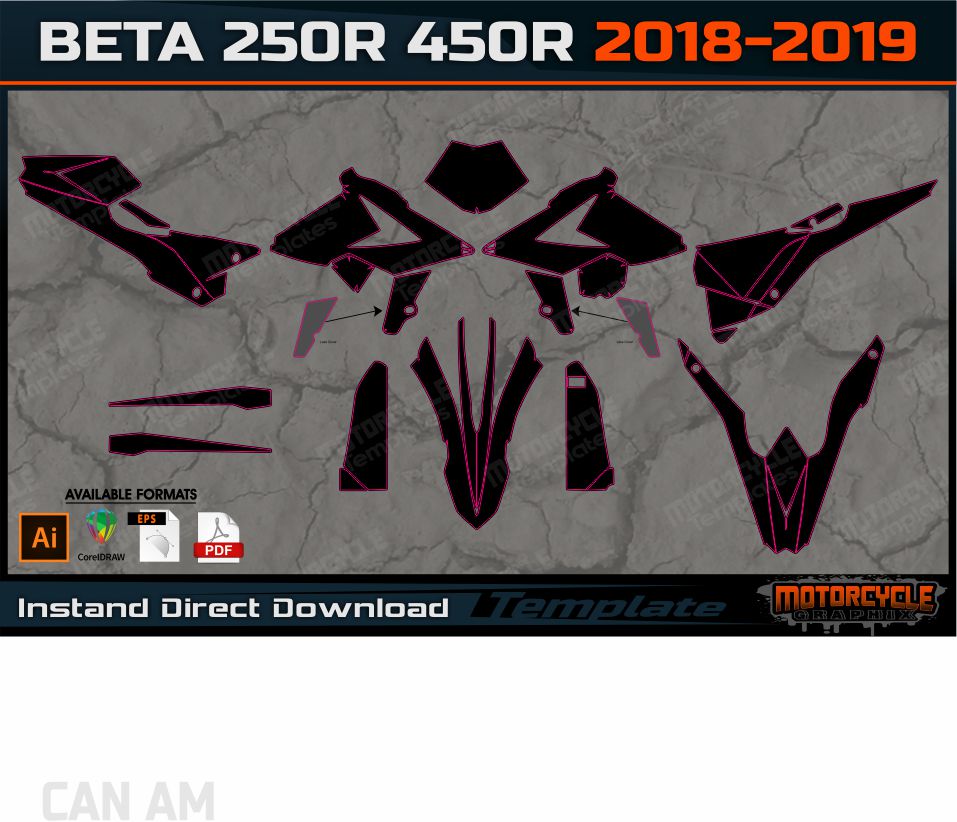 BETA 250R 450R 2018-2019