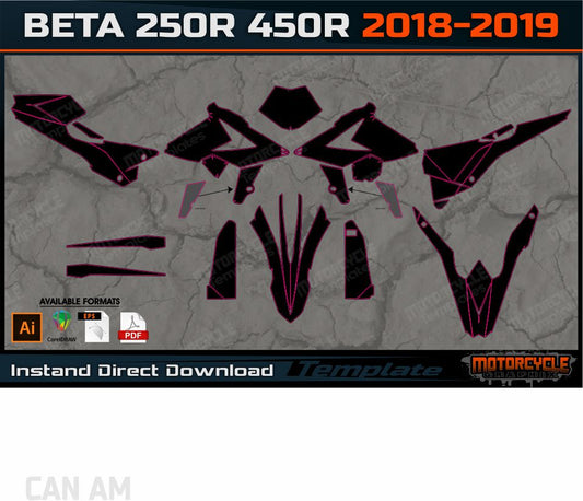 BETA 250R 450R 2018-2019