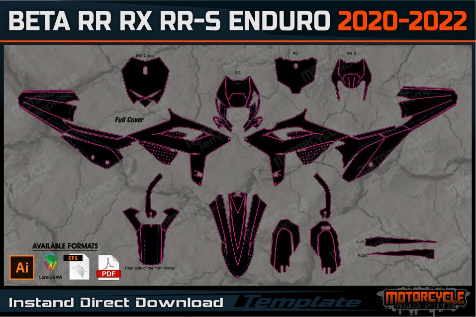 BETA RR RX RR-S ENDURO 2020-2022