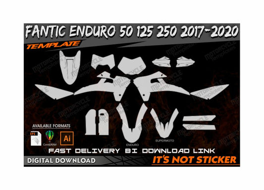 FANTIC ENDURO 50 125 250 2017-2020