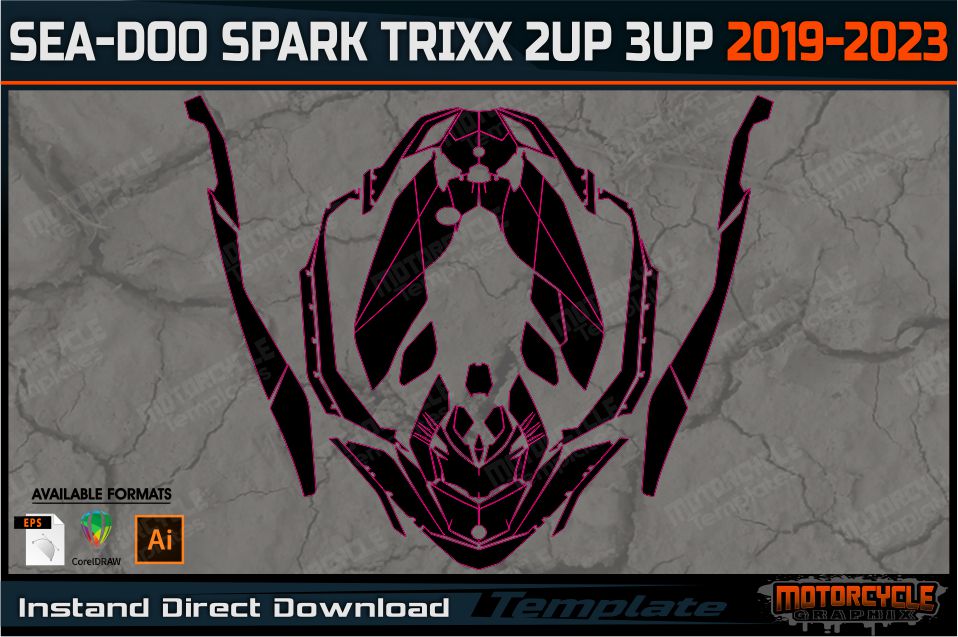 SEA DOO SPARK TRIXX 2UP 3UP 2019-2022 Jetski SEADOO
