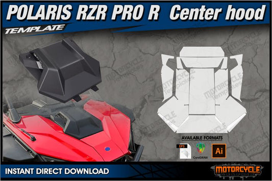 POLARIS RZR PRO R Center hood 2022-2024