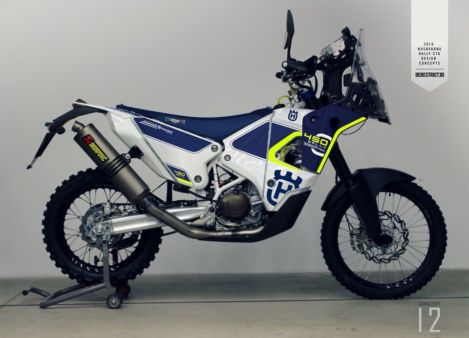 HUSQVARNA 450 RALLY 2015-2018