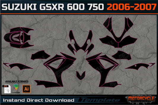 SUZUKI GSXR 600 750 2006-2007