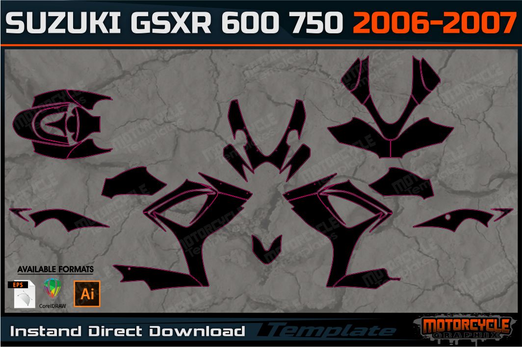 SUZUKI GSXR 600 750 2006-2007